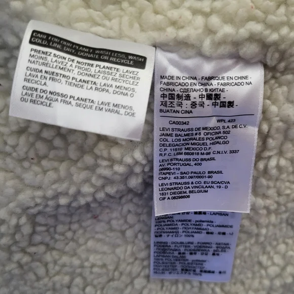 Levis Original Sherpa Trucker Jacket - Picture 5 of 7